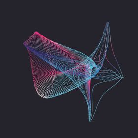 科技感特效光纤图案