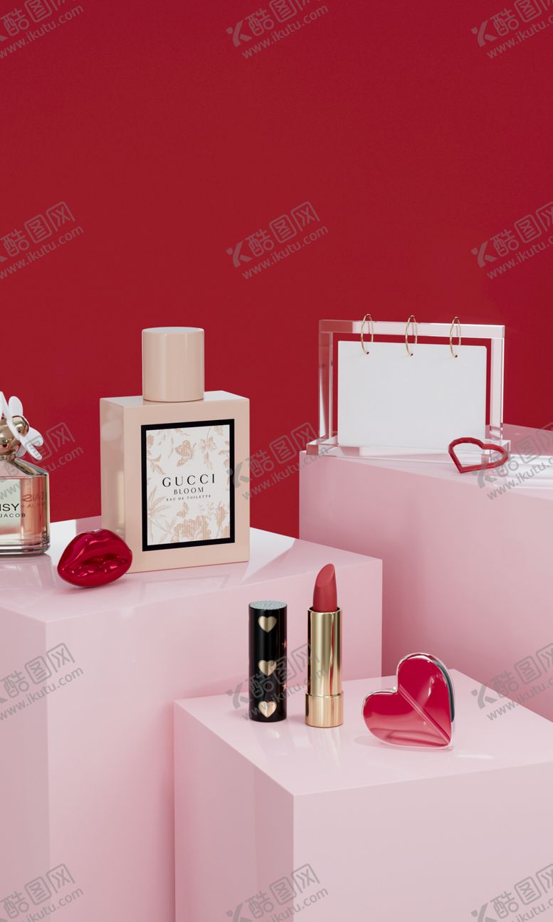 编号：22693601290114085636【酷图网】源文件下载-香水 彩妆 口红