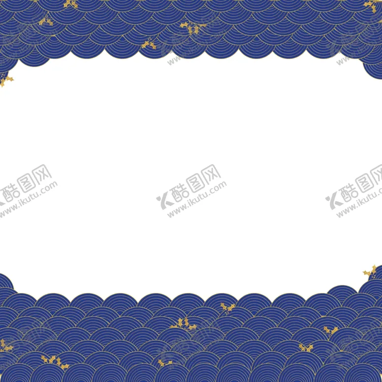 编号：42643002141443148901【酷图网】源文件下载-金色线描海浪底纹