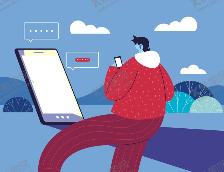 编号：34441209191019147250【酷图网】源文件下载-智能手机聊天