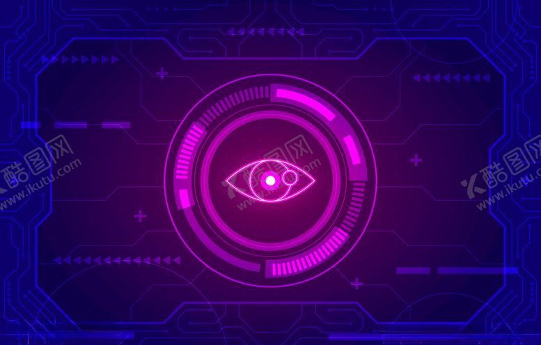 编号：50118610121925068446【酷图网】源文件下载-蓝色紫色科技背景