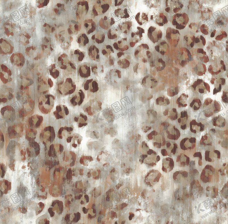 编号：62064704301419341292【酷图网】源文件下载-豹纹印花