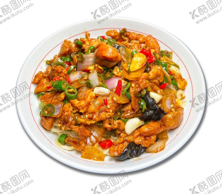 编号：10674704052220353807【酷图网】源文件下载-辣子鸡拌面大盘鸡拌面拌面