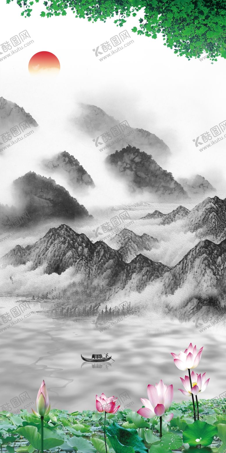 编号：30275210071142285828【酷图网】源文件下载-水墨画