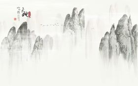 大理石背景墙