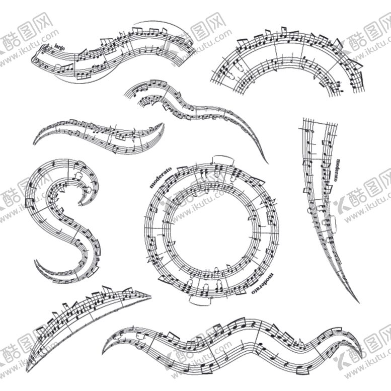 编号：83500910301730165820【酷图网】源文件下载-音乐符号