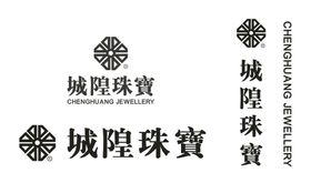 上海城隍珠宝logo 