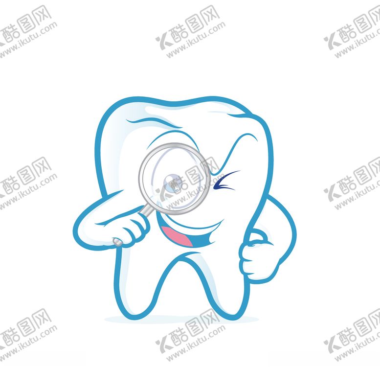 编号：26950609270229133154【酷图网】源文件下载-卡通牙齿