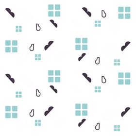 孟菲斯创意PNG装饰图案