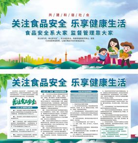 食品安全宣传海报展示