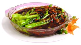 豆豉鲮鱼油麦菜