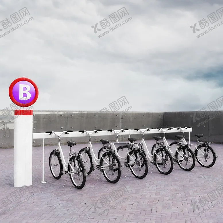 编号：31548202180503467658【酷图网】源文件下载-C4D模型自行车