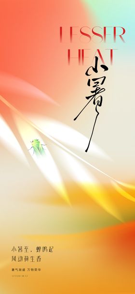 美业芒种节气海报