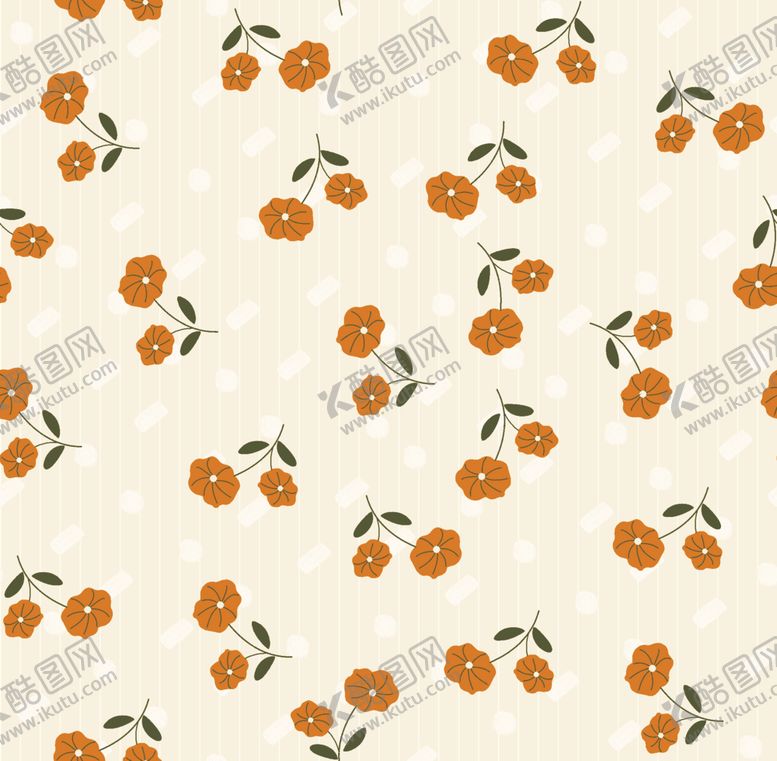 编号：74121506190259527915【酷图网】源文件下载-数码印花小花朵