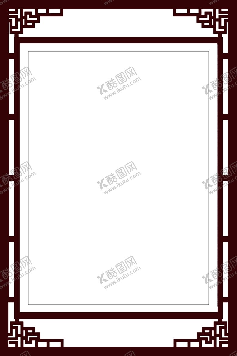 编号：45534107071043246558【酷图网】源文件下载-中式边框
