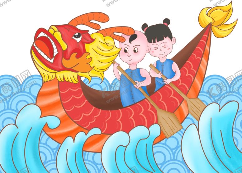 编号：65635201250458382578【酷图网】源文件下载-划龙舟
