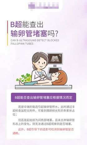 备孕科普海报