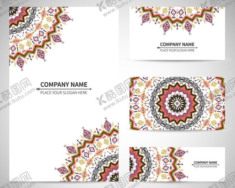 编号：52908604022051529816【酷图网】源文件下载-曼陀罗风格装饰图案设计