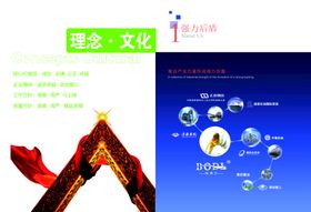 企业画册分层图文化psd广告