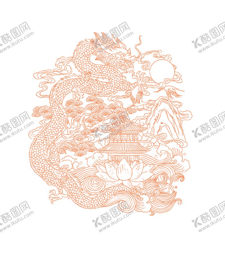 编号：94136812072336316011【酷图网】源文件下载-传统图案矢量图
