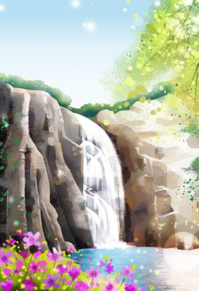 水彩风景