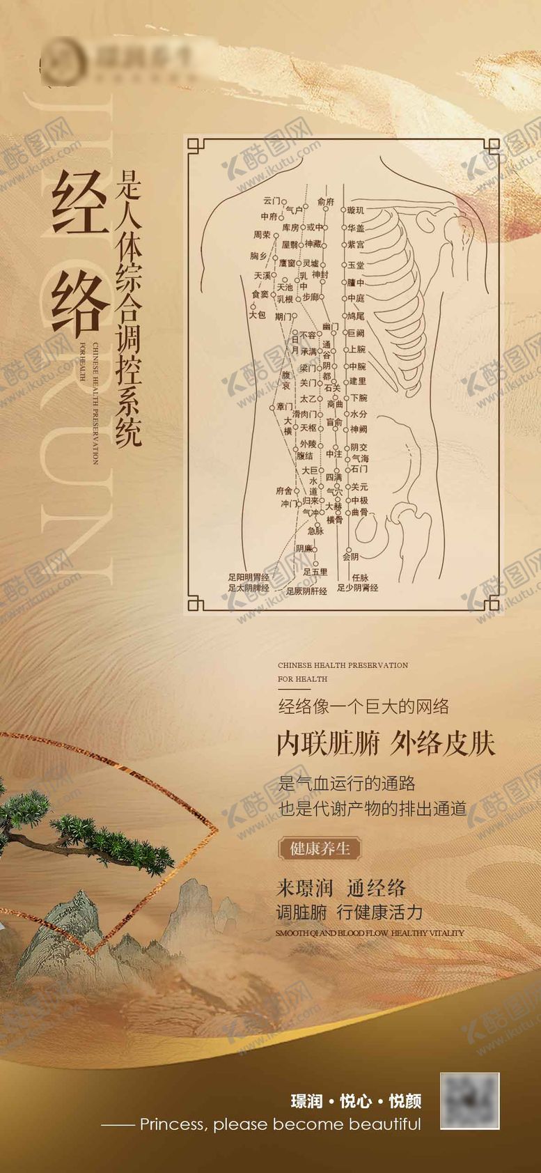 编号：77512303051241526898【酷图网】源文件下载-中医经络养生