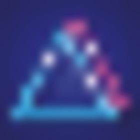 霓虹灯边框印象光绘夜店七彩眩光发光字