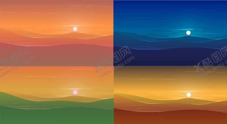 编号：40816807121918141287【酷图网】源文件下载-风景插画