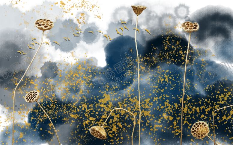 编号：36944910100712426078【酷图网】源文件下载-新中式装饰画