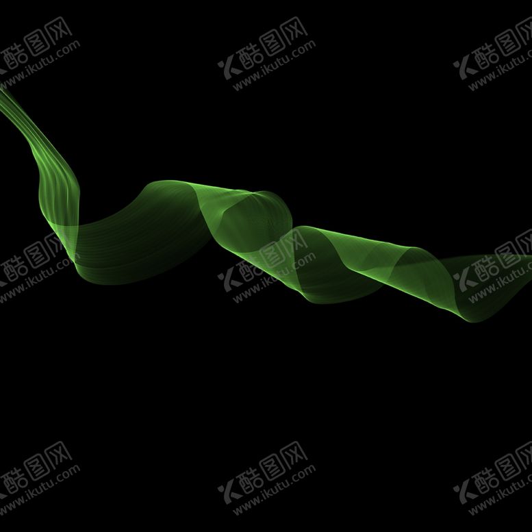 编号：98626305141947344870【酷图网】源文件下载-绿色丝带