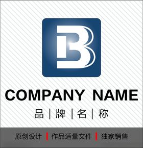 B字母logo