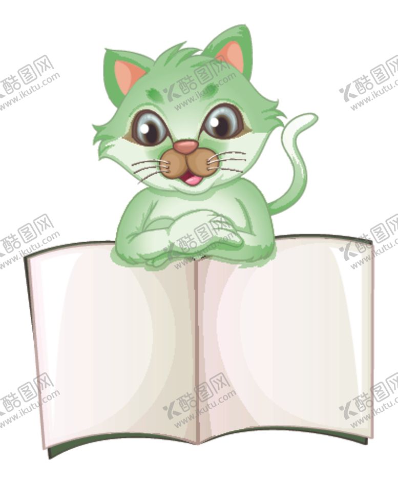 编号：31486310290710302828【酷图网】源文件下载-卡通猫和白板