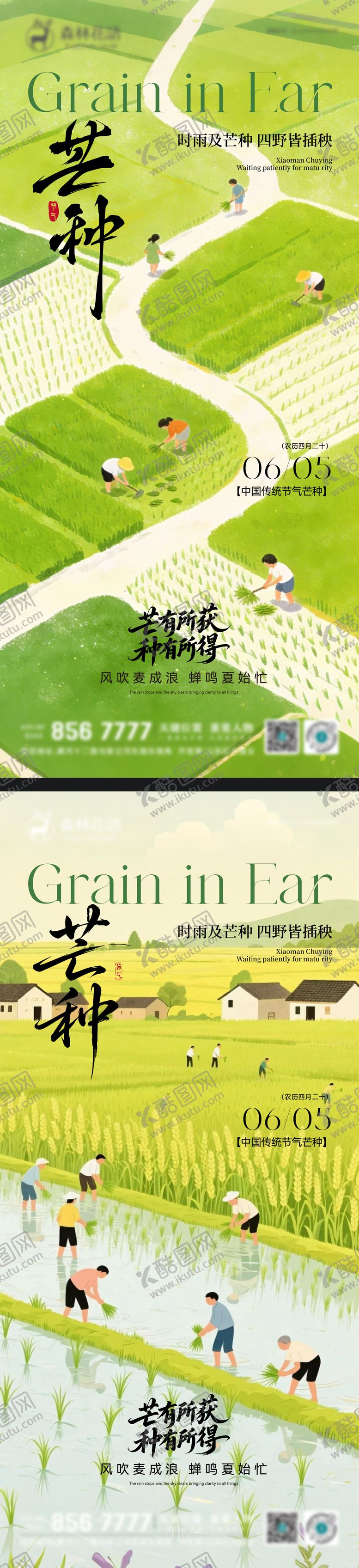 编号：96618406031517331730【酷图网】源文件下载-芒种海报