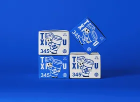 包装盒样机PS效果图餐饮品牌