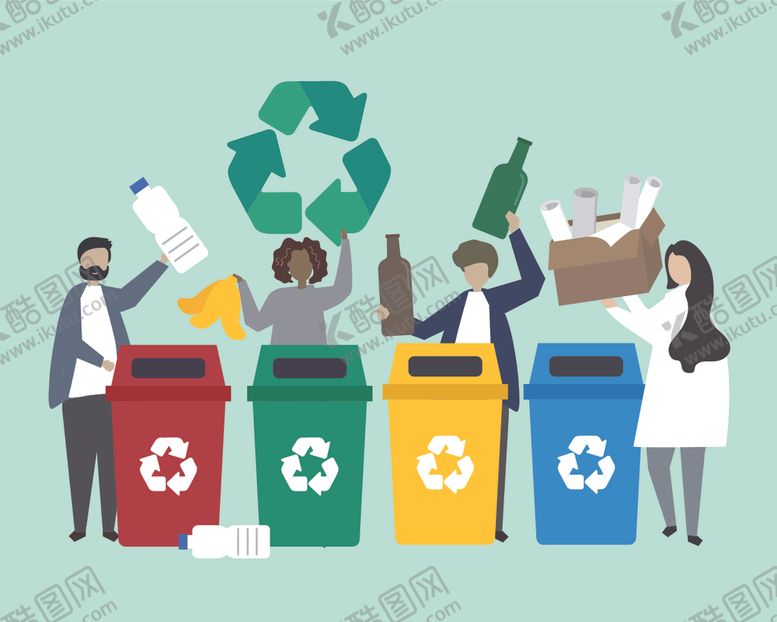 编号：14365310211011275717【酷图网】源文件下载-垃圾分类
