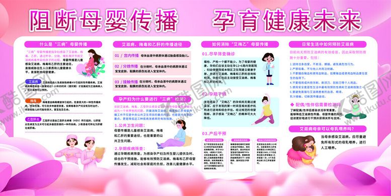 编号：62883509241045508728【酷图网】源文件下载-母婴健康宣传海报