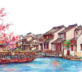 江南古镇建筑