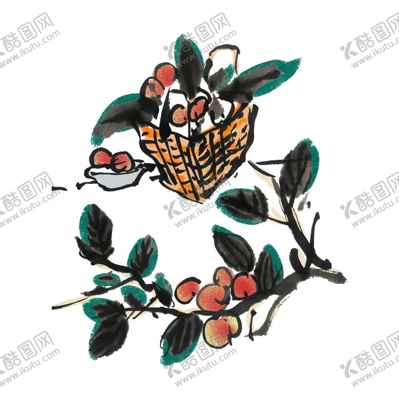 编号：72817709171207342574【酷图网】源文件下载-水墨插画素材