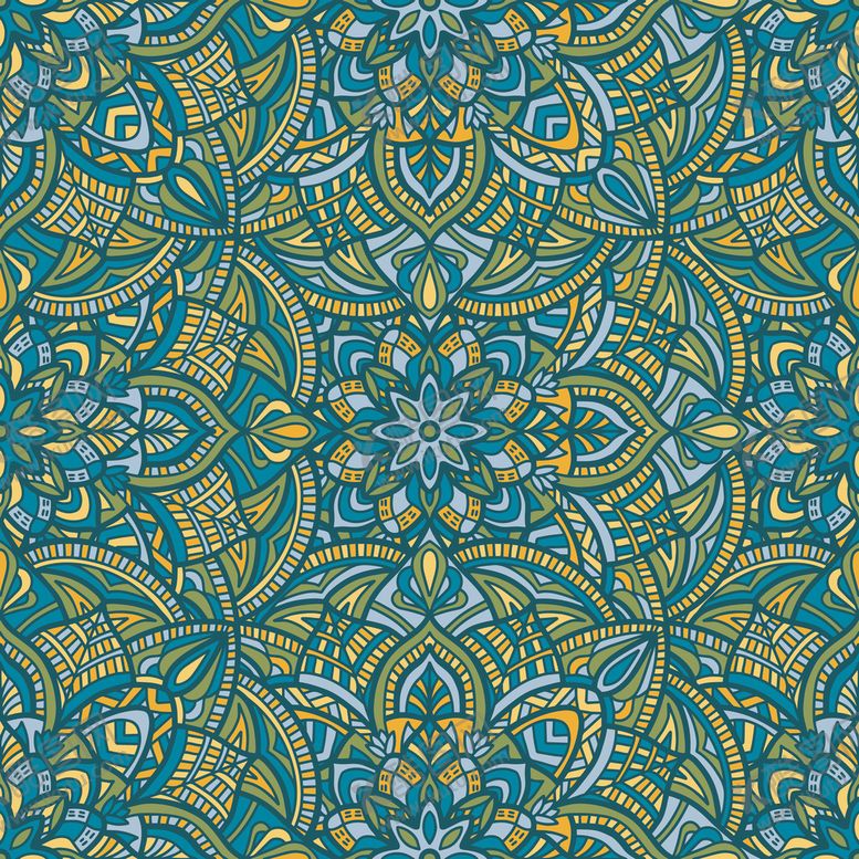 编号：27992909120042354878【酷图网】源文件下载-古典多彩底纹