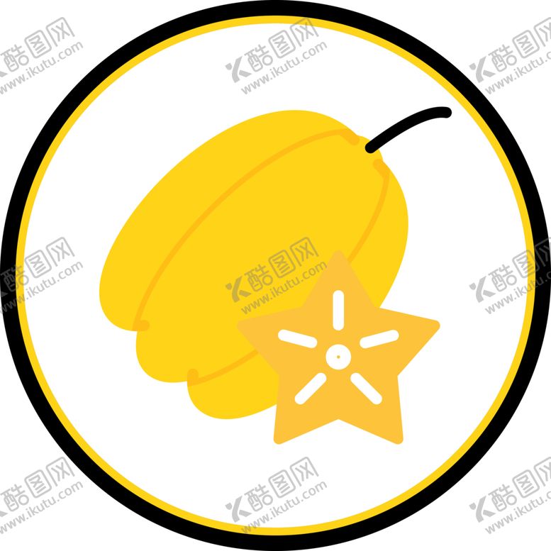 编号：75040012090243444982【酷图网】源文件下载-卡通杨桃