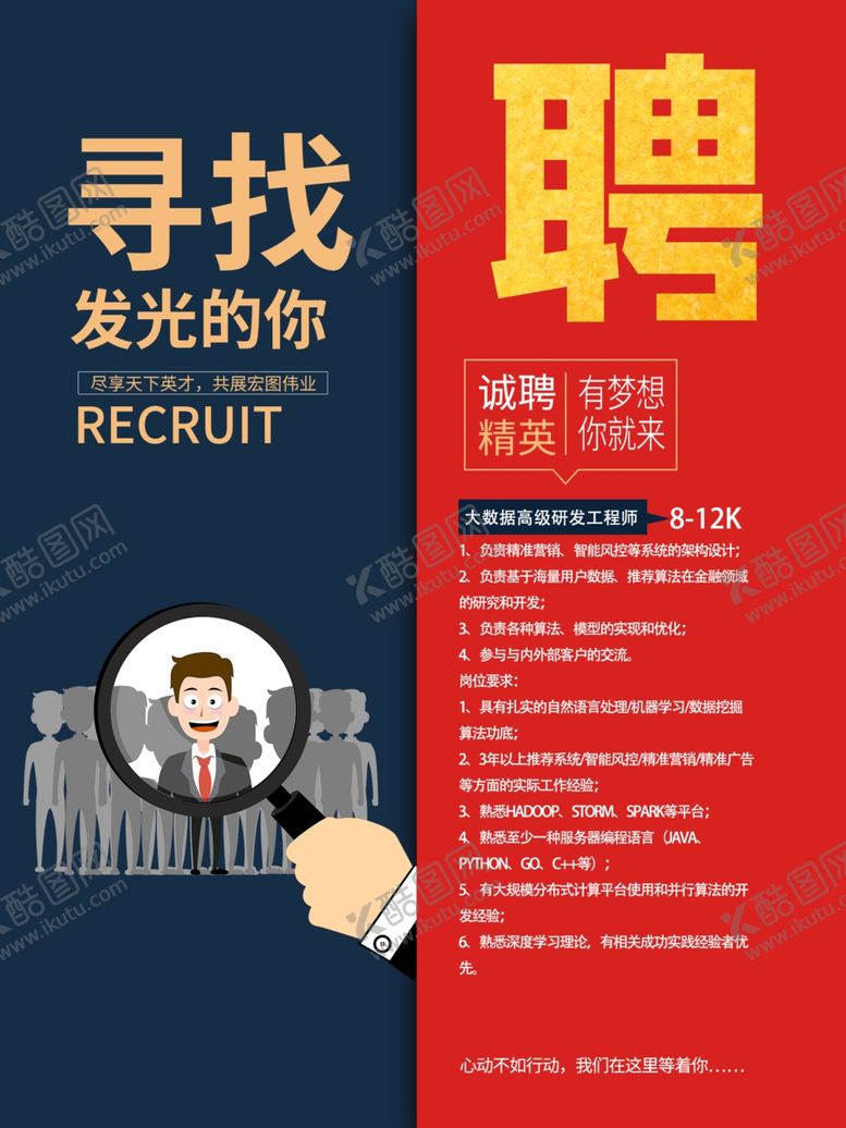 编号：58427210112142596117【酷图网】源文件下载-招聘