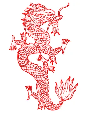 剪纸龙