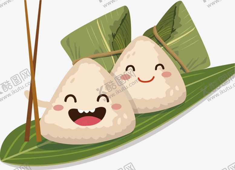 编号：98617409220202499761【酷图网】源文件下载-可爱的粽子宝宝
