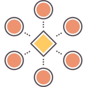网络办公图标