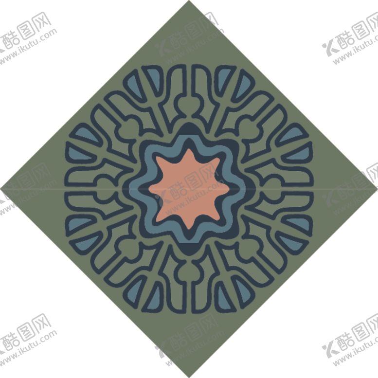 编号：40686210090548072615【酷图网】源文件下载-古典少数民族花纹底纹矢量