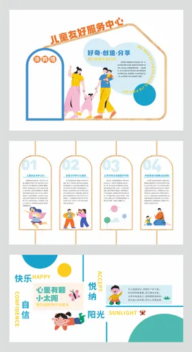 儿童友好空间文化墙