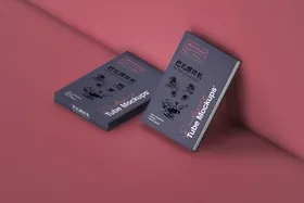 书籍样机硬壳厚皮画册本