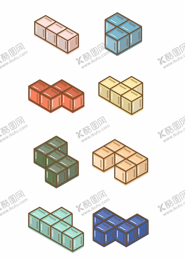 编号：56082709230551384217【酷图网】源文件下载-积木插画素材
