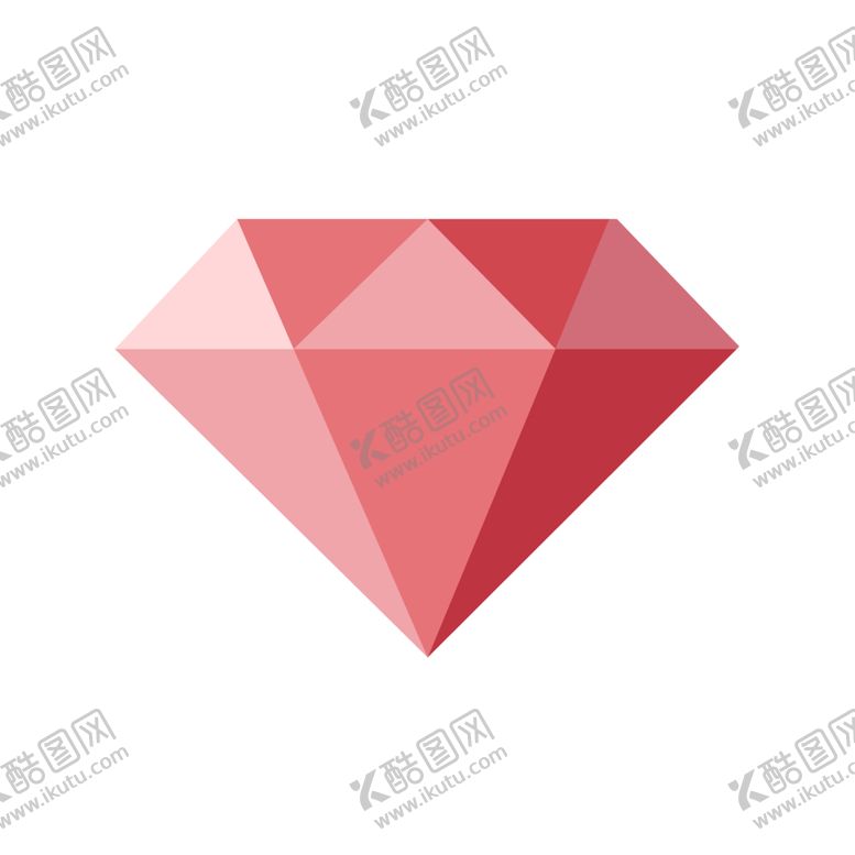 编号：39781309201704065972【酷图网】源文件下载-手绘钻石宝石水晶珠宝免扣素材