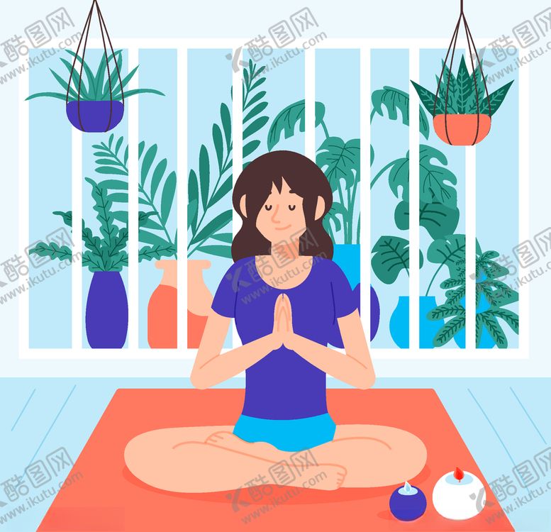 编号：36358109151659541156【酷图网】源文件下载-瑜伽